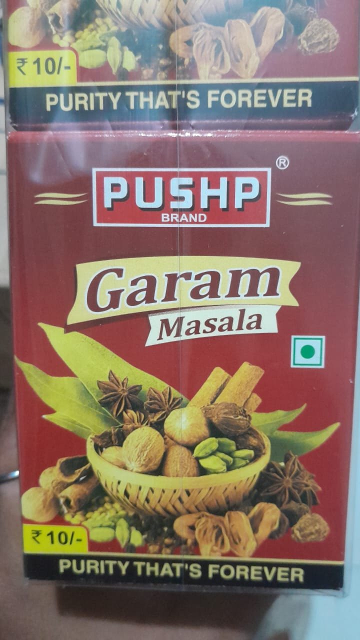 Pushap garam masala box @10
